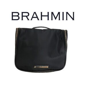 BRAHMIN Black Cosmetic Bag